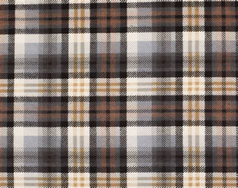 Tan Multi Plaid FLANNEL Fabric by the Yard - Etsy