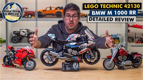 The Biggest LEGO Technic motorcycle ever - 42130 BMW M 1000 RR detailed building review - YouTube