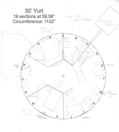 Yurt Floor Plans - Yurt Design - Shelter Designs