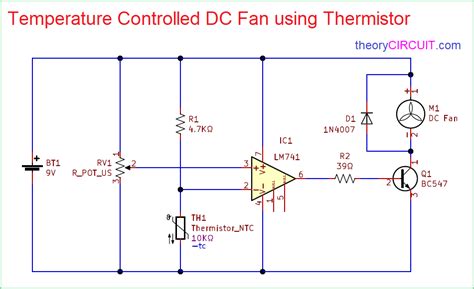 Simple Thermistor Circuit Diagram - Circuit Diagram