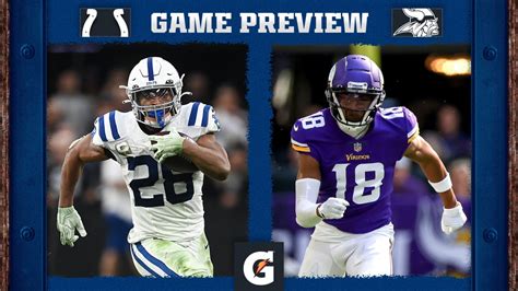 Colts at Vikings: Week Fifteen Game Preview