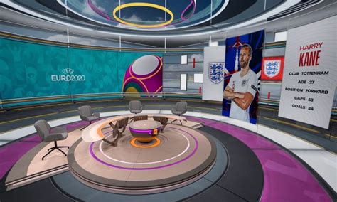 Behind the scenes: BBC Sport’s new 360 virtual Euro 2020 studio uncovered