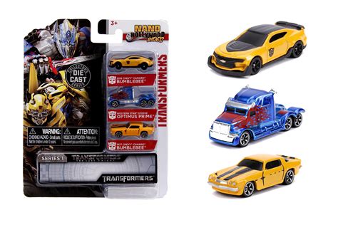 Jada Toys Transformers Nano Hollywood Rides 2016 Chevy Camaro Bumblebee ...