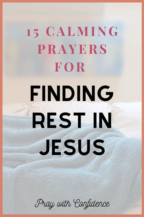 15 Bible Verses About Rest When You Feel Overwhelmed - Pray With Confidence