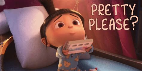 despicable me pretty please gif | WiffleGif