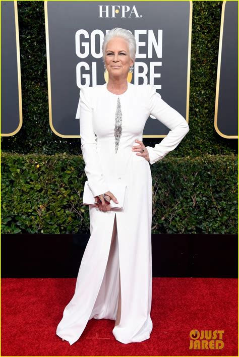 Jamie Lee Curtis Looks Wonderful in White at Golden Globes 2019!: Photo ...