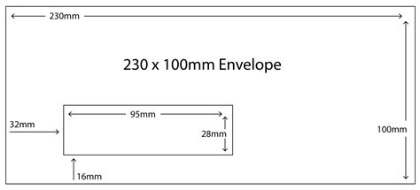 Guide to Common Envelope Window Positions | Glide Print, your print solution | Located in West ...