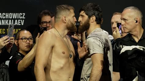 UFC 282 video: Jan Blachowicz, Magomed Ankalaev have final faceoff