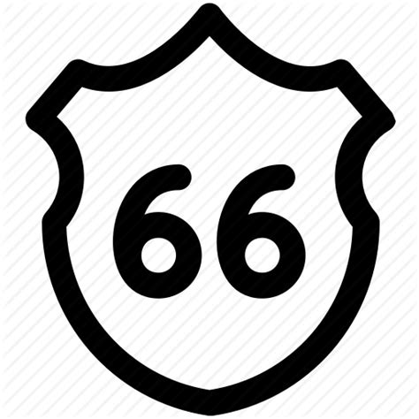 Route 66 Logo Vector at GetDrawings | Free download