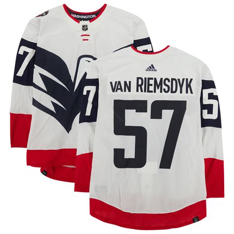 Trevor van Riemsdyk Washington Capitals 2023 NHL Stadium Series Game ...