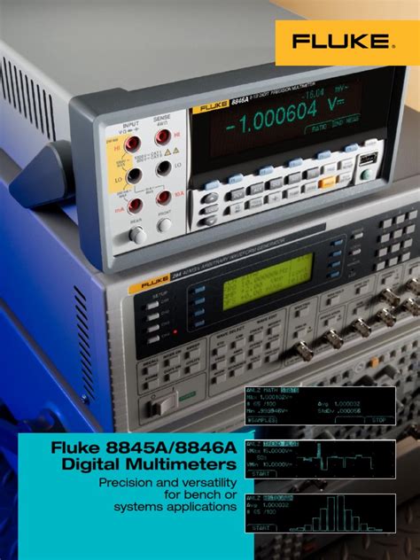 Fluke 8845A & 8846A | PDF | Personal Computers | Electrical Engineering