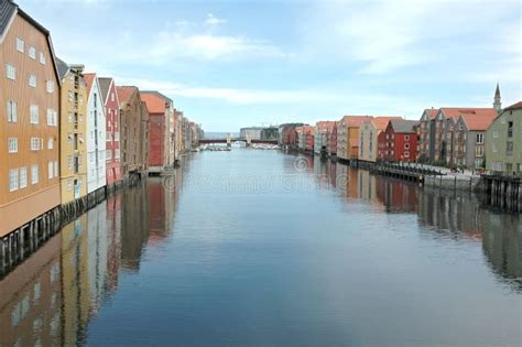 Trondheim fjord stock image. Image of scandinavia, colored - 6824205