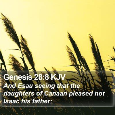 Genesis 28 Scripture Images - Genesis Chapter 28 KJV Bible Verse Pictures