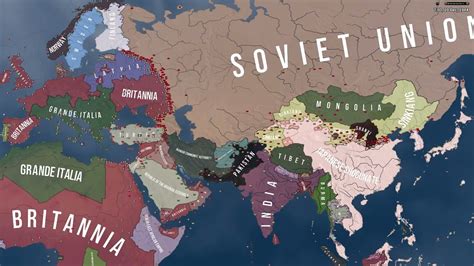 HOI4 Timelapse : Pax Britannica - YouTube