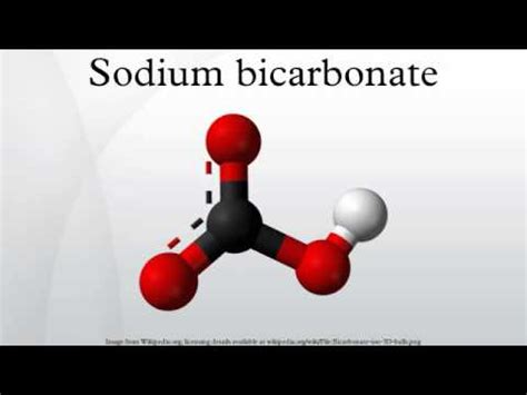 Hydrogen: Sodium Hydrogen Carbonate Formula