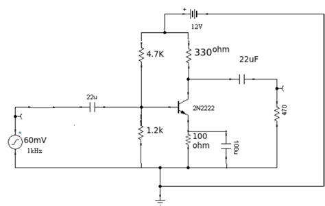 Class A power amplifier - Electronic Circuits and Pulse Circuits Lab | vikramlearning.com