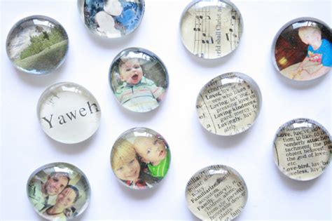 The Creative Place: DIY :: Glass Magnets