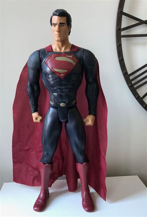 Vintage GIANT SUPERMAN FIGURINE Jakks Pacific 31-inch Tall | Etsy Canada | Superman action ...