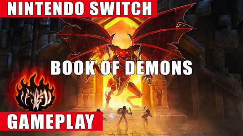 Book of Demons Nintendo Switch Gameplay - YouTube