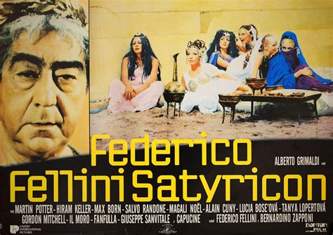 Fellini Satyricon Original 1969 Czech A3 Movie Poster - Posteritati Movie Poster Gallery