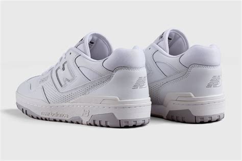 New Balance's 550 in Plain White Is the World's Hottest Shoe