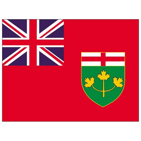 Ontario flag Royalty-free Stock Vector Images