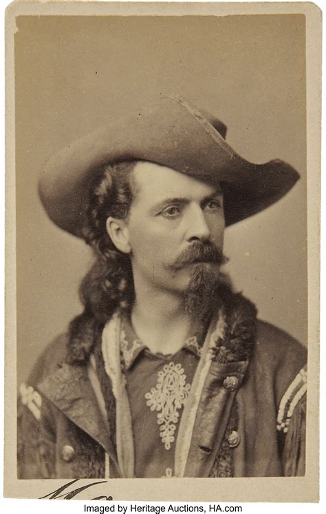 William F. Cody "Buffalo Bill" Carte de Visite.... Photography CDVs ...