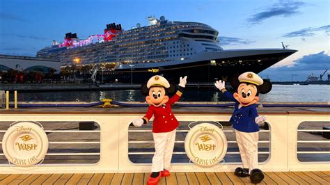 Disney Wish cruise ship sails into Port Canaveral