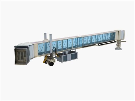 3D airport terminal jetway bridge model - TurboSquid 1373341