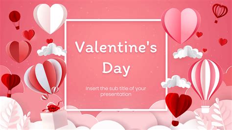 Happy Valentines Day Free Google Slides Theme PowerPoint Template