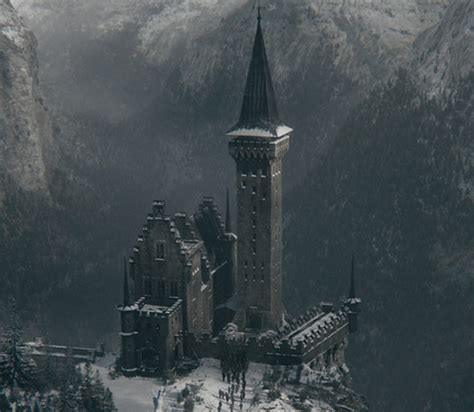 Nurmengard Castle | Beast's castle, Fantastic beasts niffler, Fantasy landscape