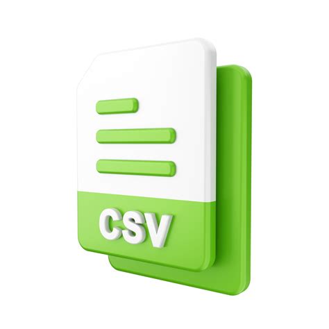 Free 3d fichier csv icône illustration 22597339 PNG with Transparent ...