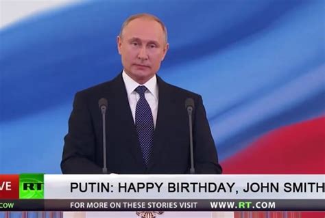 Wish a happy birthday from vladimir putin by Valtermedia