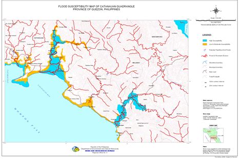 Risk Map Region IV A Quezon Catanauan Flood | Shelter Cluster