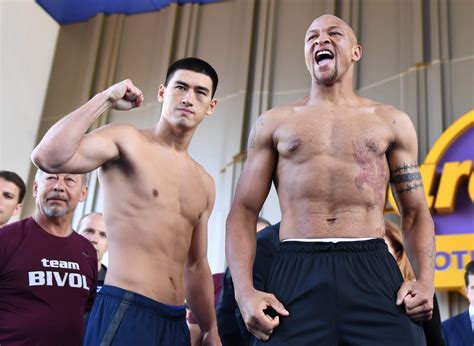 Dmitry Bivol vs Isaac Chilemba Weigh-in on the Boardwalk – World Boxing Association