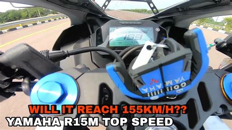 Yamaha R15M Top Speed | Will It Reach 155km/h? - YouTube