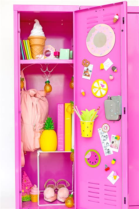 » Colorful DIY Locker Decoration Ideas