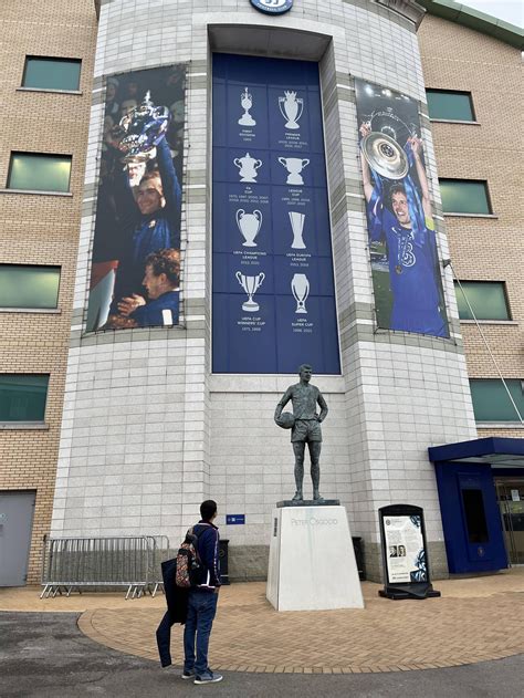 Last year this day, I went for the Stamford Bridge stadium tour : r ...