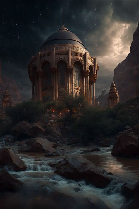 Jedi Temple | Dark fantasy art, Fantasy landscape, Fantasy places