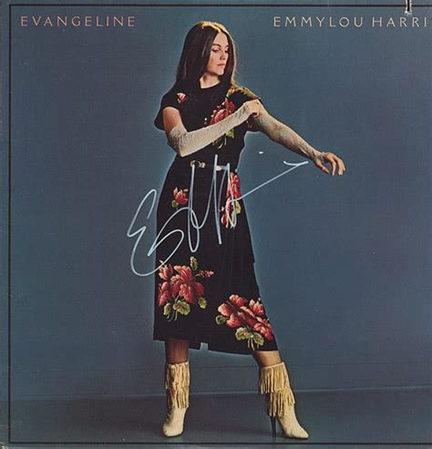 EmmyLou Harris Signed Evangeline Album - Artist signed collectibles and ...