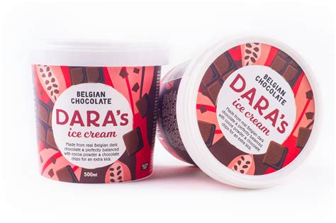 New Ice Cream Packaging Design for Dara's Ice Cream by Tandem - World Brand Design Society