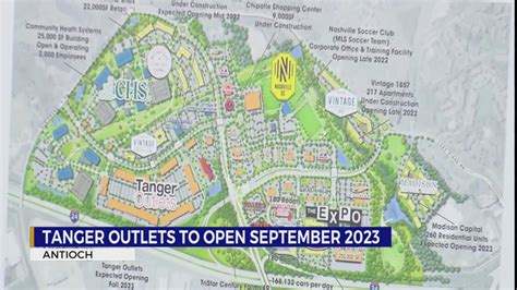 Tanger Outlets to open Antioch shopping center in September – WKRN News 2