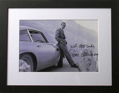 Bonhams Cars : A signed image of Sean Connery as James Bond with the ...