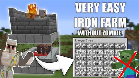 How To Build An Iron Farm In