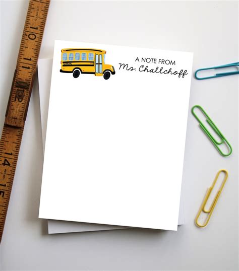 Gifts for Teachers Personalized Teacher Notepad Christmas Teacher Gift ...