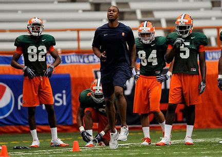 Syracuse University football coach seeks more consistency from receiver ...