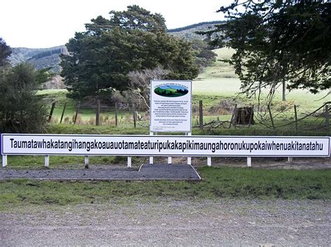 The longest place name in the world – Tapa whenua – naming places – Te Ara Encyclopedia of New ...