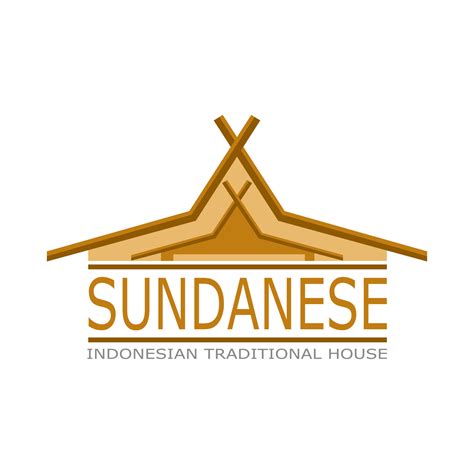 Julang ngapak - Indonesian traditional house logo vector icon from ...