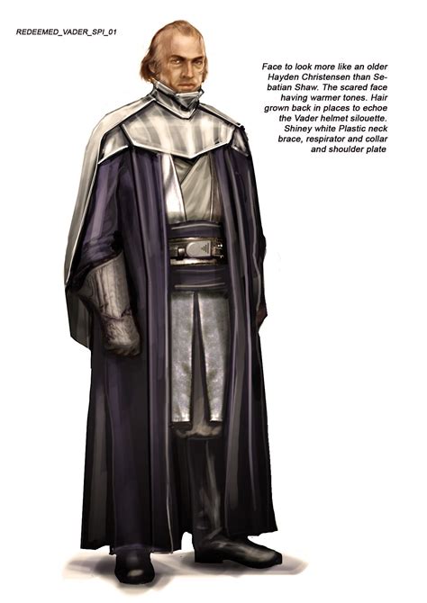 Redeemed Anakin Concept Art - #starwars | Star wars fashion, Star wars ...