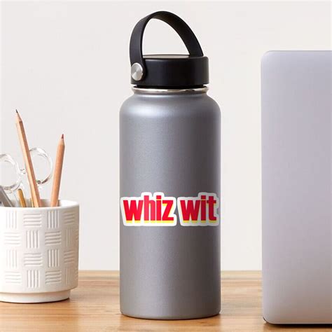 "Whiz Wit" Sticker by sofjac | Redbubble